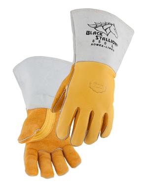 BLACK STALLION 850 NOMEX LINED ELKSKIN - Tagged Gloves